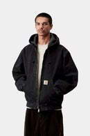 Carhartt WIP FW27 OG Active Jacket 100% Cotton 'Smith' Denim, 13.5 oz Black stone washed