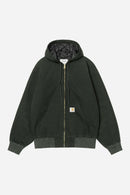 Carhartt WIP FW27 OG Active Jacket 100% Organic Cotton 'Dearborn' Canvas, 12 oz Raven stone canvas
