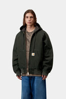 Carhartt WIP FW27 OG Active Jacket 100% Organic Cotton 'Dearborn' Canvas, 12 oz Raven stone canvas