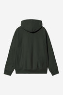 Carhartt WIP FW27 Hooded American Script Sweat Cotton/Polyester Sweat, 420 g/m² Raven