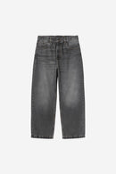 Carhartt WIP FW27 Brandon Pant 100% Cotton 'Smith' Denim, 13.5 oz Black marble used wash