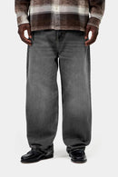 Carhartt WIP FW27 Brandon Pant 100% Cotton 'Smith' Denim, 13.5 oz Black marble used wash