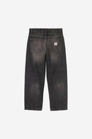Carhartt WIP FW27 Brandon Pant 100% Cotton 'Smith' Denim, 13.5 oz Black tobacco used wash