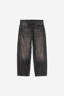 Carhartt WIP FW27 Brandon Pant 100% Cotton 'Smith' Denim, 13.5 oz Black tobacco used wash