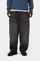 Carhartt WIP FW27 Brandon Pant 100% Cotton 'Smith' Denim, 13.5 oz Black tobacco used wash