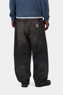 Carhartt WIP FW27 Brandon Pant 100% Cotton 'Smith' Denim, 13.5 oz Black tobacco used wash