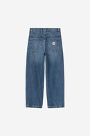 Carhartt WIP FW27 Brandon Pant 100% Cotton 'Smith' Denim, 13.5 oz Blue marble used wash