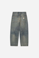 Carhartt WIP FW27 Brandon Pant 100% Cotton 'Smith' Denim, 13.5 oz Blue worn used wash