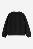 Carhartt WIP FW27 Ebbert Sweat Cotton/Polyester Sweat, 530 g/m² Black / White