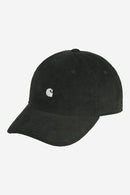 Carhartt WIP FW27 Harlem Cap 100% Cotton, 10.2 oz  Raven / White