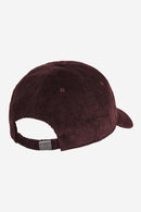 Carhartt WIP FW27 Harlem Cap 100% Cotton, 10.2 oz Amarone / White