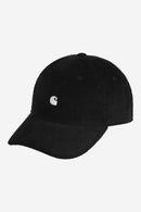 Carhartt WIP FW27 Harlem Cap 100% Cotton, 10.2 oz Black / White