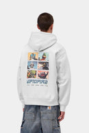 Carhartt WIP FW27 Hooded Wiptopia II Sweat Cotton/Polyester Sweat, 420 g/m² Ash Heather