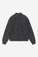 Carhartt WIP FW27 Lambert Polo Sweat Cotton Sweat, 410 g/m² Black moon wash