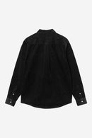 Carhartt WIP FW27 L/S Madison Cord Shirt 100% Cotton Corduroy, 8 Wales, 9.1 oz Soot