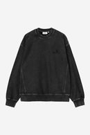 Carhartt WIP FW27 Lambert Sweat Cotton Sweat, 410 g/m²  Black moon wash