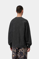 Carhartt WIP FW27 Lambert Sweat Cotton Sweat, 410 g/m²  Black moon wash