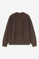 Carhartt WIP FW27 Lambert Sweat Cotton Sweat, 410 g/m²  Tobacco moon wash