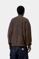 Carhartt WIP FW27 Lambert Sweat Cotton Sweat, 410 g/m²  Tobacco moon wash