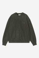 Carhartt WIP FW27 Lambert Sweat Cotton Sweat, 410 g/m² Raven moon wash