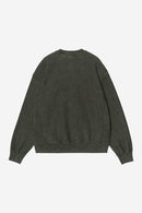 Carhartt WIP FW27 Lambert Sweat Cotton Sweat, 410 g/m² Raven moon wash