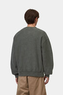 Carhartt WIP FW27 Lambert Sweat Cotton Sweat, 410 g/m² Raven moon wash