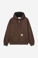 Carhartt WIP FW27 Active Jacket 100% Cotton 'Dearborn' Canvas, 11.3 oz Tobacco rigid