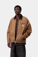 Carhartt WIP FW27 OG Detroit Jacket Organic Cotton Dearborn Canvas, 12 oz WIP H Brown / Tobacco stone canvas