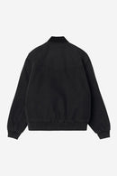 Carhartt WIP FW27 OG Santa Fe Jacket Organic Cotton Dearborn Canvas, 12 oz Black / Black stone canvas