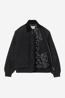 Carhartt WIP FW27 OG Santa Fe Jacket Organic Cotton Dearborn Canvas, 12 oz Black / Black stone canvas