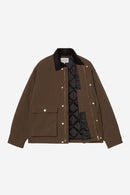 Carhartt WIP FW27 Quentin Jacket Nylon Canvas, 7.2 oz Tobacco / Black