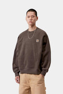 Carhartt WIP FW27 Vista Sweat Cotton Sweat, 450 g/m²  Tobacco garment dyed