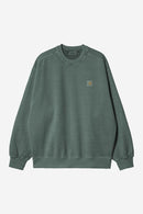 Carhartt WIP FW27 Vista Sweat Cotton Sweat, 450 g/m² Dark Scarab garment dyed