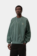 Carhartt WIP FW27 Vista Sweat Cotton Sweat, 450 g/m² Dark Scarab garment dyed