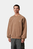 Carhartt WIP FW27 Vista Sweat Cotton Sweat, 450 g/m² WIP H Brown garment dyed