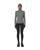 ROA FW27 Aune Merino 3D Seamless Top Grey