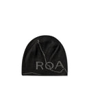ROA FW27 Logo Wool Beanie  Deep Black