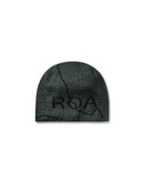 ROA FW27 Logo Wool Beanie Dark Green