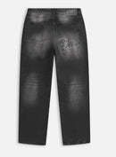 Patta FW27 Dark Dirty Whiskers Baggy Denim (Black)