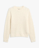 Barbour FW27 Ashdown Knitted Jumper KnitWear Ecru