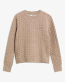 Barbour FW27 Ashdown Knitted Jumper KnitWear Honey