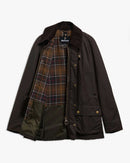 Barbour FW27 Ashby Wax Jacket Cot Outw Olive