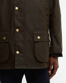 Barbour FW27 Ashby Wax Jacket Cot Outw Olive