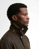 Barbour FW27 Ashby Wax Jacket Cot Outw Olive