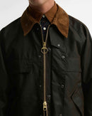 Barbour FW27 Four Pocket Transport Wax Cot Outw Dark Brown