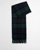 Barbour FW27 New Check Tartan Scarf Black Watch