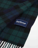 Barbour FW27 New Check Tartan Scarf Black Watch