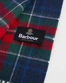 Barbour FW27 New Check Tartan Scarf Evergreen Tartan