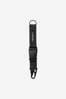 Carhartt WIP FW27 Click Keychain Recycled Polyester Webbing Black