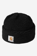 Carhartt WIP FW27 Prentis Beanie Polyester Pile, 10.3 oz Black